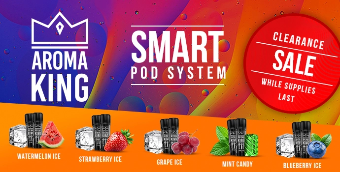 Aroma King Smart Pod System - Clearance Sale - While Supplies Last